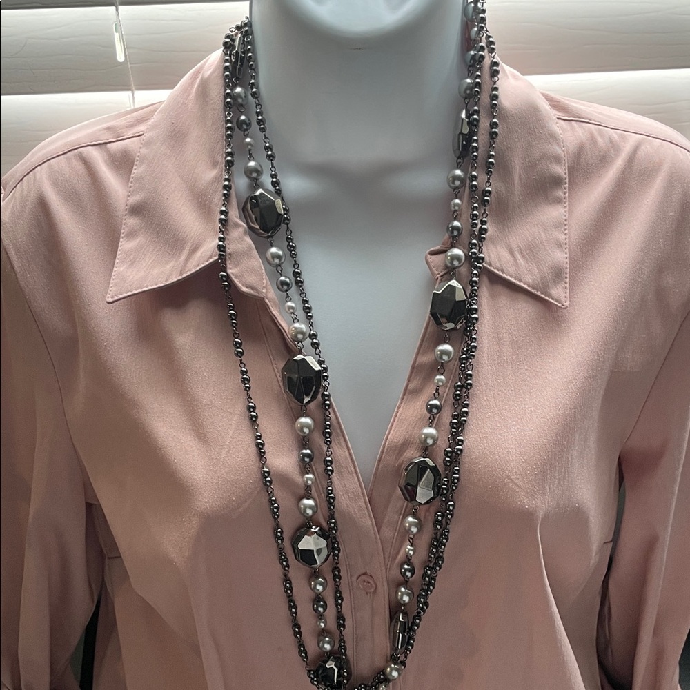 Layered Beaded Necklace
